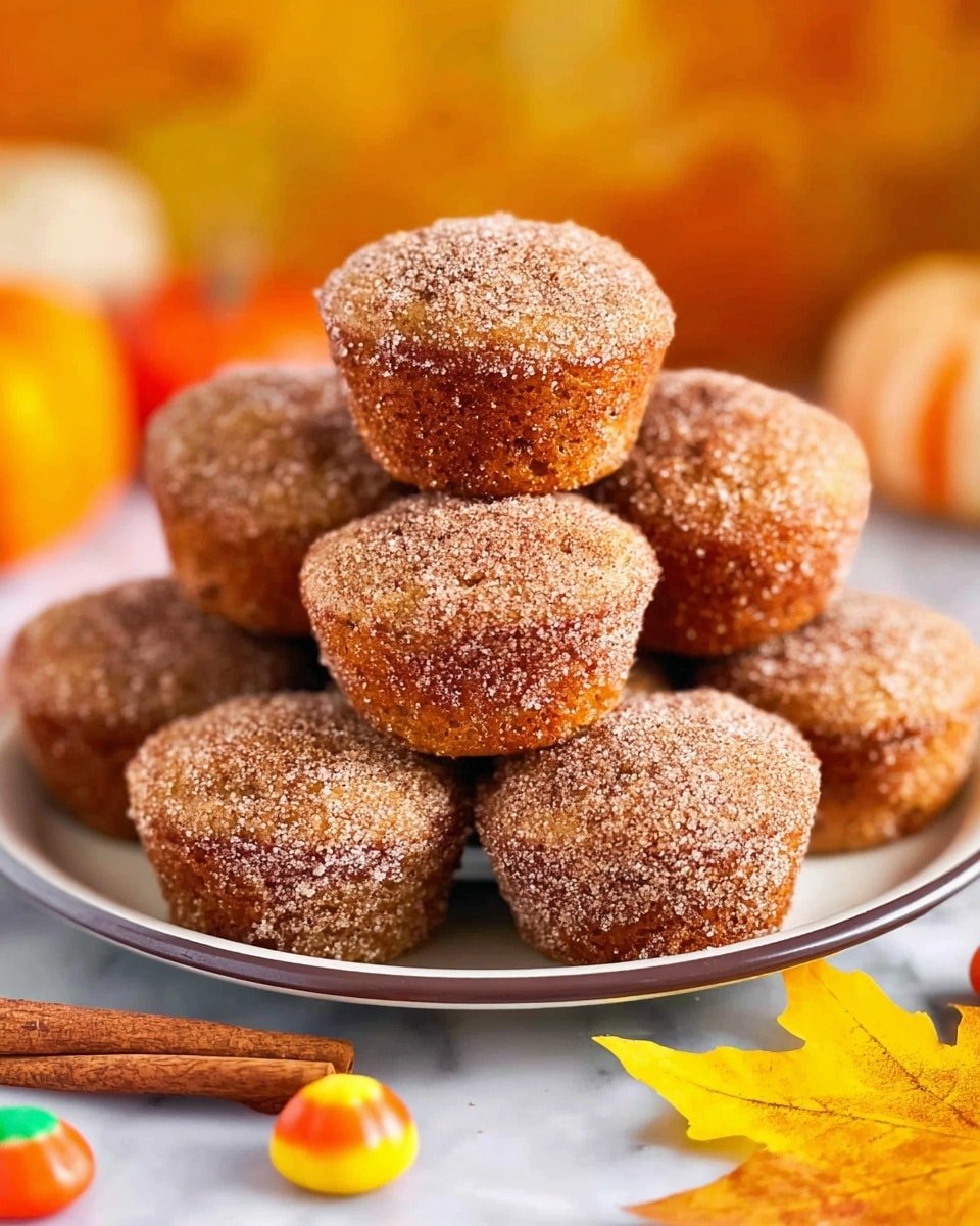 Donut Pumpkin Muffins Recipe - Serving Photo — Donut Pumpkin Muffins, pumpkin muffins with cinnamon sugar, fall pumpkin muffin recipes, easy pumpkin muffin ideas, cozy pumpkin spice muffins