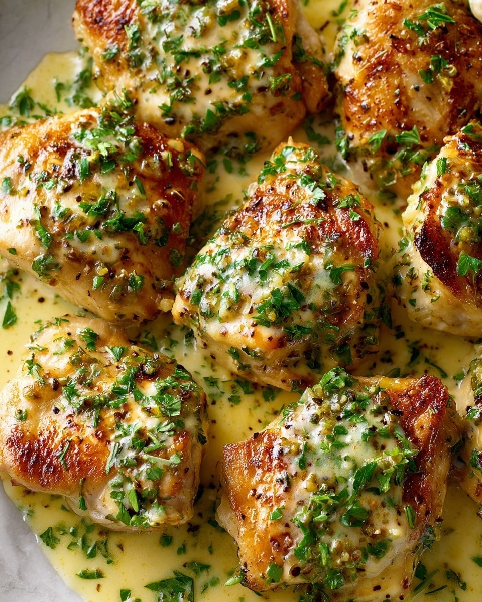 Chicken with Boursin Sauce with Garlic and Fine Herbs Recipe - Recipe Image — Chicken with Boursin Sauce with Garlic and Fine Herbs, Creamy herbed chicken, Easy Boursin chicken recipe, Weeknight gourmet chicken, Luxurious garlic chicken dish
