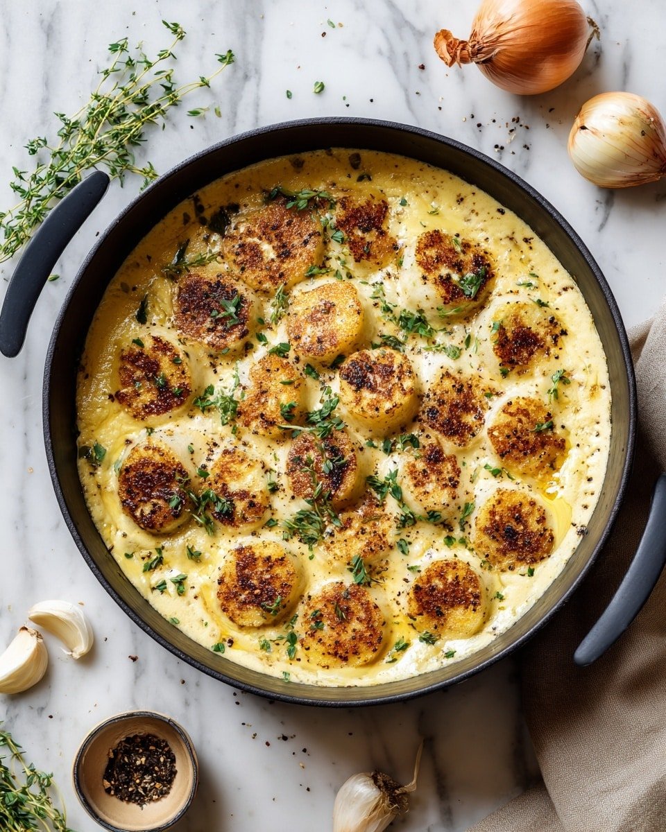 Amazing French Garlic Soup for Incredible Comfort Food Recipe - Serving Photo — Amazing French Garlic Soup, French Garlic Soup, comforting garlic soup, creamy garlic soup, cozy garlic soup