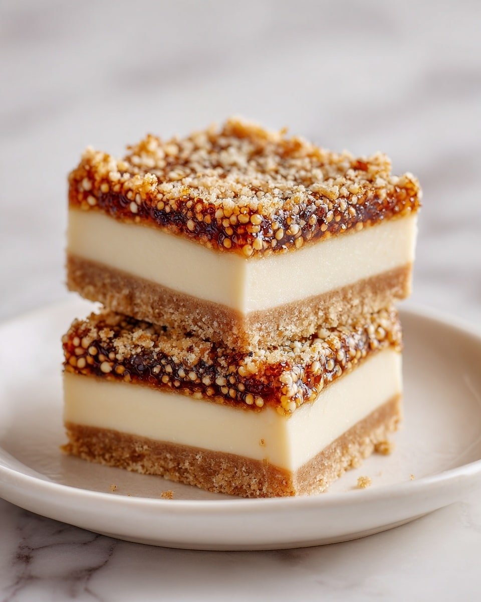 Decadent Fig and Cream Cheese Bars Recipe - Serving Photo — Decadent Fig and Cream Cheese Bars, fig dessert bars, easy fruit dessert, creamy fig treat, homemade fig bar recipe