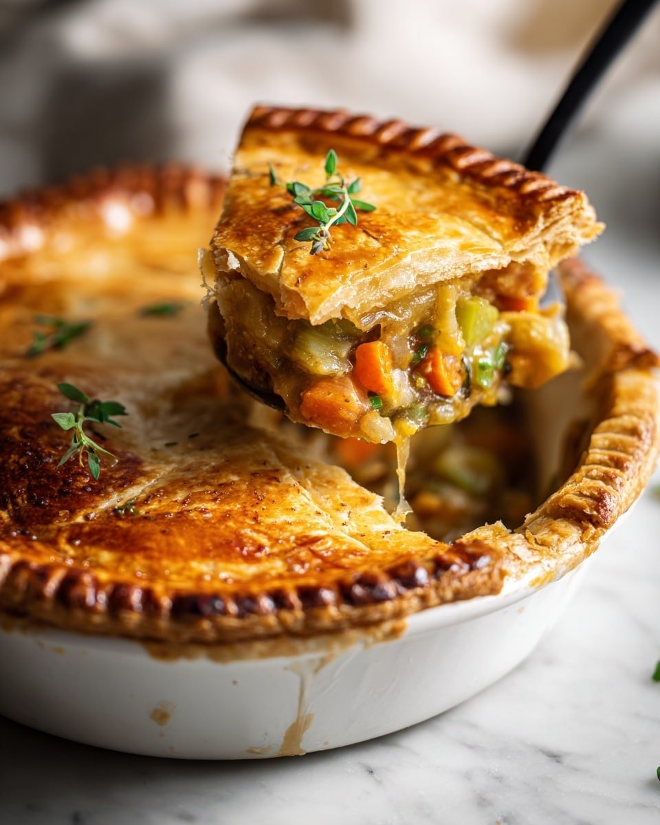 Amazing Roasted Autumn Vegetable Pot Pies for Cozy Meals Recipe - Recipe Image — Autumn Vegetable Pot Pies, Roasted Autumn Vegetable Pot Pies, Cozy Fall Pot Pie, Vegetarian Autumn Pot Pie, Hearty Fall Vegetable Pie