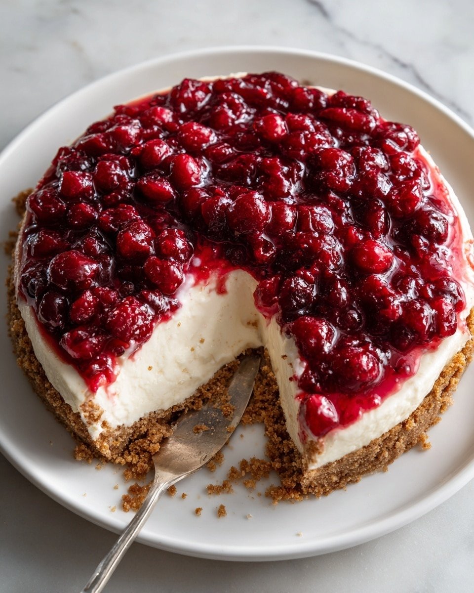 Cranberry Cheesecake Pie: A Perfect Fall Dessert for Every Occasion Recipe - Recipe Image — Cranberry Cheesecake Pie, fall dessert recipes, holiday dessert ideas, easy cranberry cheesecake, festive pie recipes