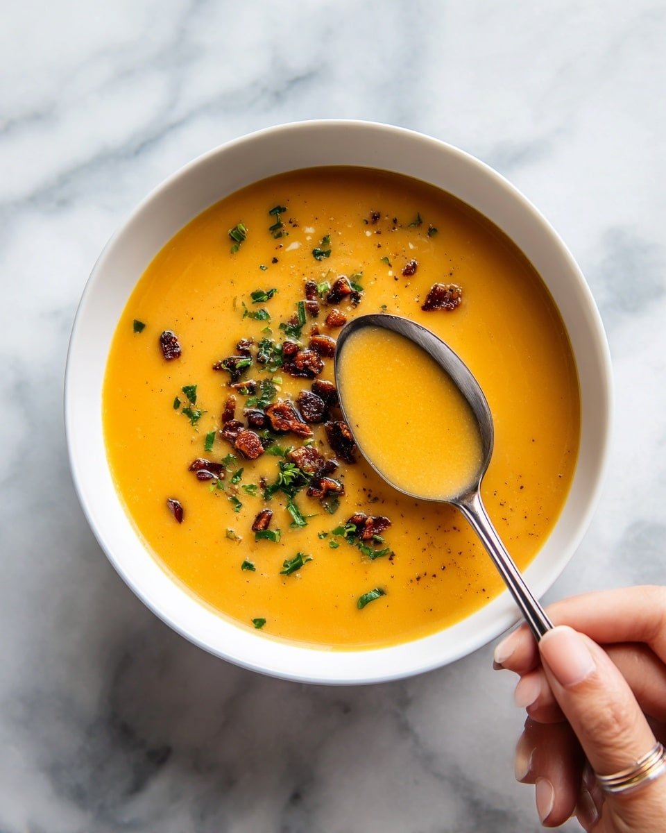 Protein Cream of Potato Soup Recipe - Recipe Image — Protein Cream of Potato Soup, healthy potato soup with protein, creamy potato soup recipe, comfort food with cottage cheese, easy nutritious soup