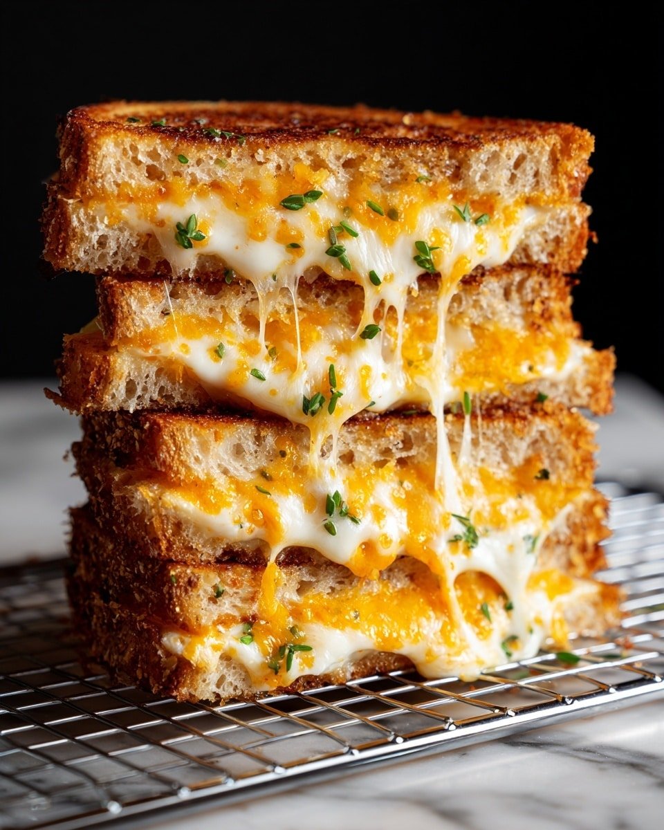 Air Fryer Grilled Cheese: Discover the Crispy Secret! Recipe - Recipe Image — Air Fryer Grilled Cheese, crispy grilled cheese, easy air fryer sandwich, cheesy comfort food, quick air fryer recipes