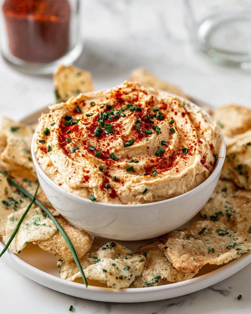 Deviled Eggs Dip Recipe - Recipe Image — Deviled Eggs Dip, deviled eggs appetizer, creamy deviled eggs dip, easy party dip, tangy deviled eggs