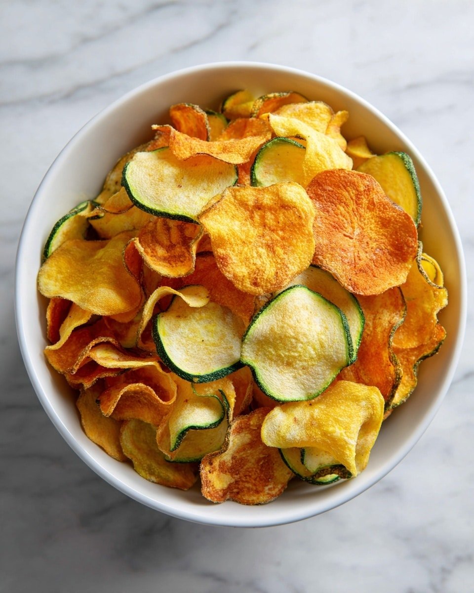Air Fryer Veggie Chips: 5 Reasons to Love this Guilt-Free Snack Recipe - Recipe Image — Air Fryer Veggie Chips, healthy veggie chips, crispy vegetable snacks, guilt-free snack ideas, homemade vegetable chips