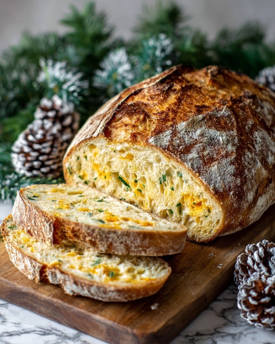 Cheddar and Herb Soda Bread Recipe - Recipe Image — Cheddar and Herb Soda Bread, savory quick bread, rustic bread recipes, cheese bread ideas, herb-infused bread