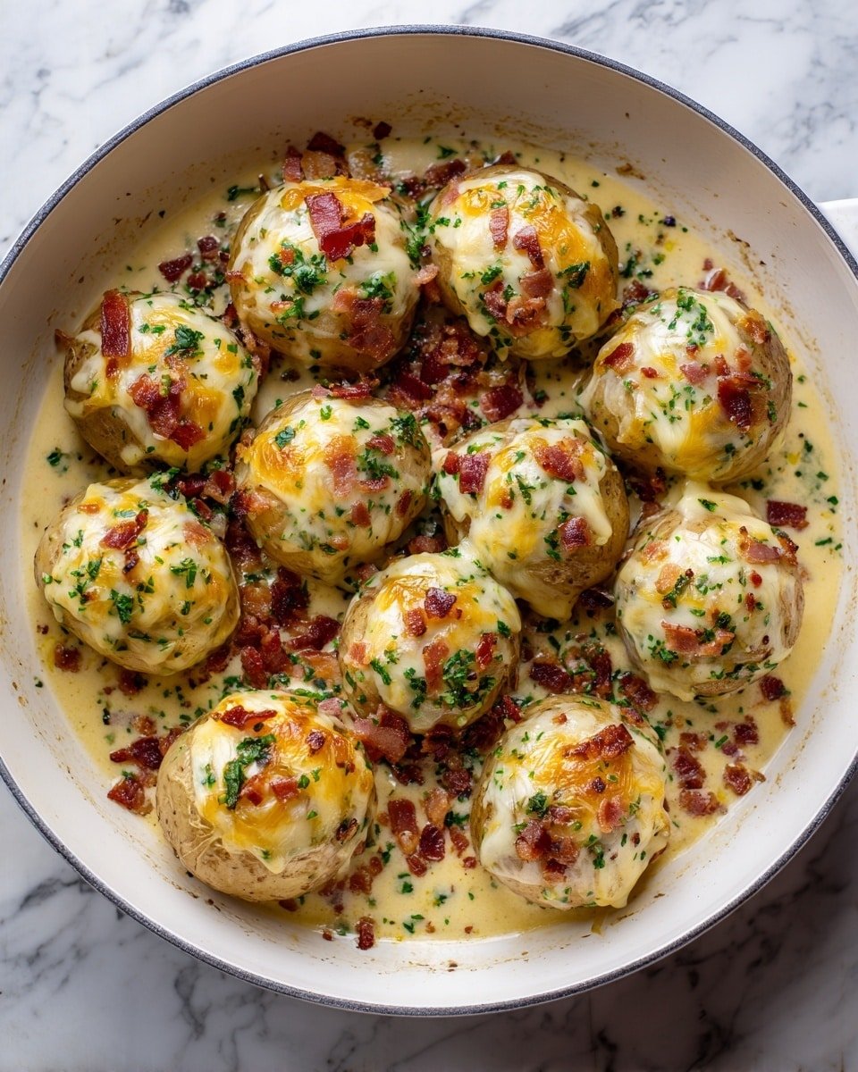 Cheesy Mississippi Mud Potatoes Recipe - Recipe Image — Cheesy Mississippi Mud Potatoes, cheesy mashed potatoes, loaded potato casserole, cheesy potato side dish, hearty comfort food