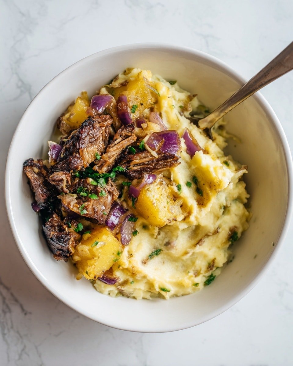Apple Cider Braised Pork Shoulder Recipe - Recipe Image — Apple Cider Braised Pork Shoulder, slow cooker pork shoulder, fall-inspired pork recipe, cozy pork dinner, tender pork shoulder recipes