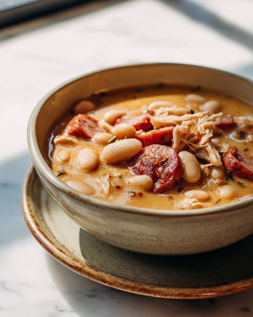 35-Minute White Cheddar Apple Chicken Chili You’ll Crave Recipe - Recipe Image — White Cheddar Apple Chicken Chili, Apple Chicken Chili, Quick Chicken Chili, Easy Fall Chili, Cozy White Bean Chili