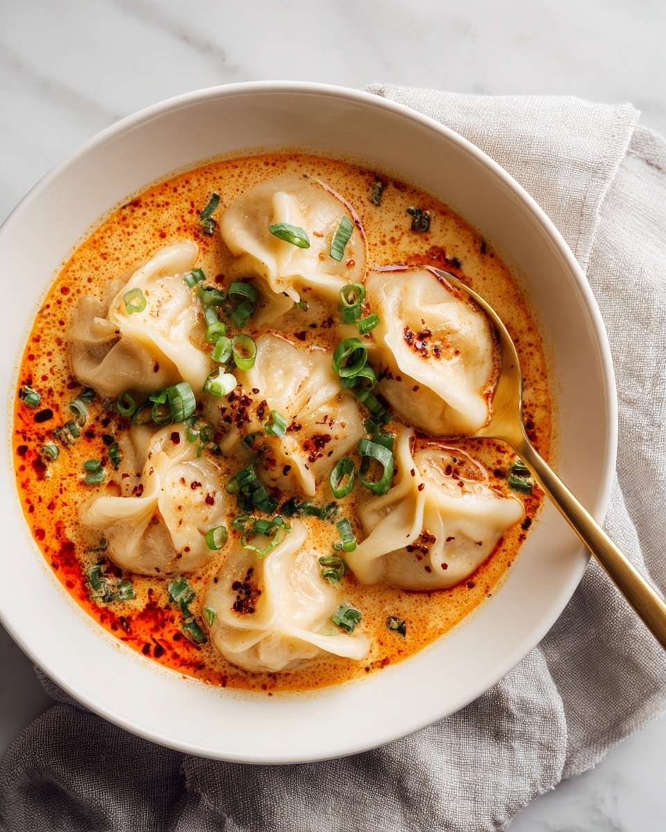 Quick Coconut Curry Soup with Dumplings Recipe - Recipe Image — Quick Coconut Curry Soup with Dumplings, coconut curry soup recipe, easy coconut curry soup, flavorful dumpling soup, quick weeknight dinner