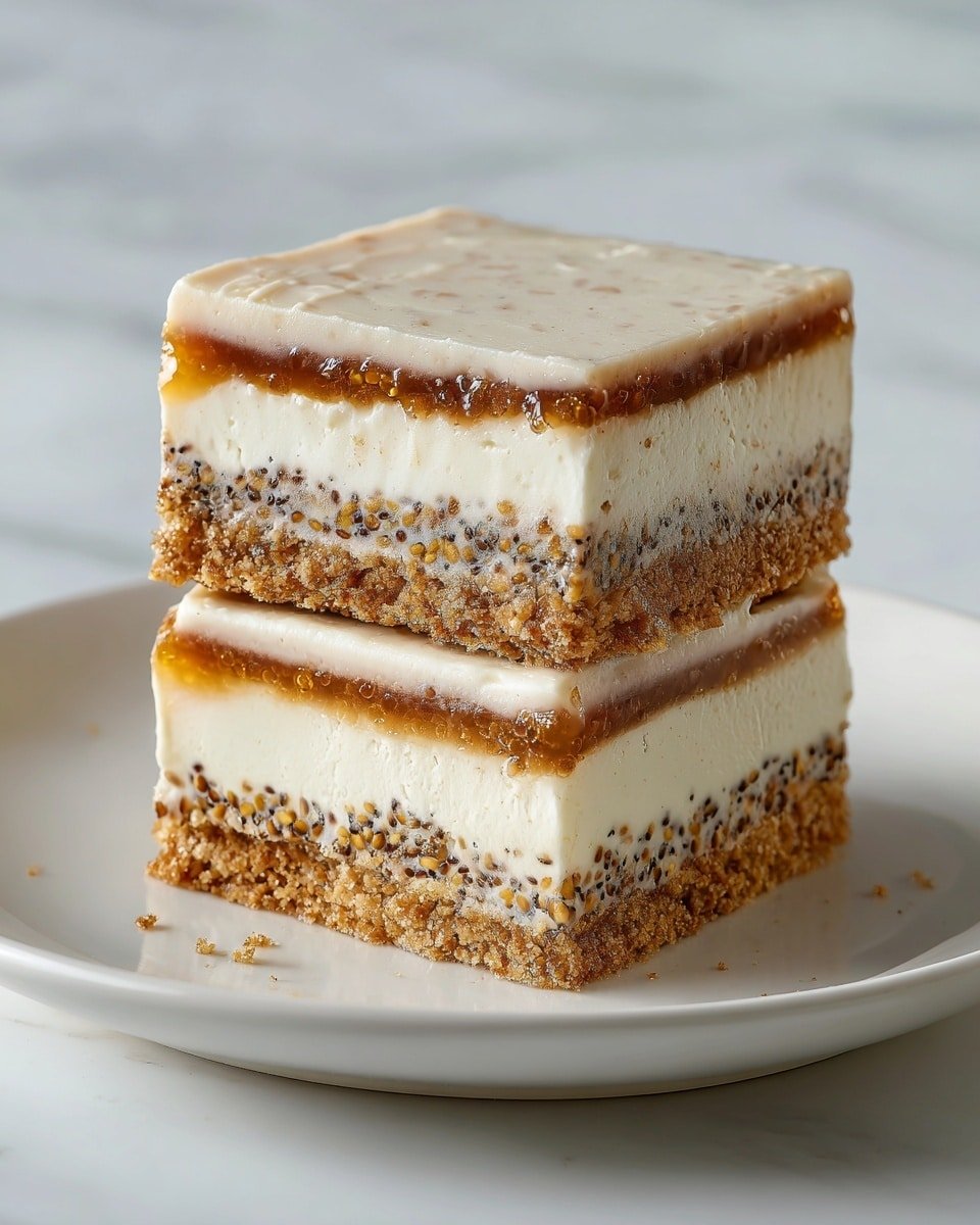 Decadent Fig and Cream Cheese Bars Recipe - Recipe Image — Decadent Fig and Cream Cheese Bars, fig dessert bars, easy fruit dessert, creamy fig treat, homemade fig bar recipe