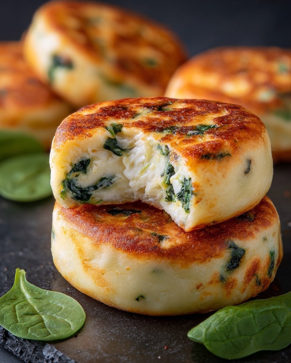 Spinach Cottage Cheese Flagels Recipe - Serving Photo — Spinach Cottage Cheese Flagels, healthy savory bagels, easy homemade bagels, quick spinach bread, flavorful breakfast bites
