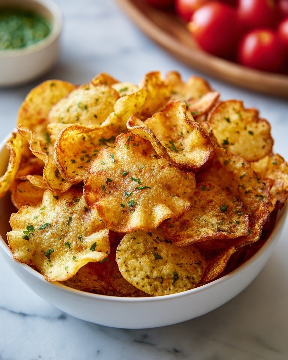 Crispy Low-Carb Cottage Cheese Chips Recipe - Serving Photo — Crispy Cottage Cheese Chips, low-carb snacks, healthy cheese chips, keto-friendly snacks, crunchy cheese crackers