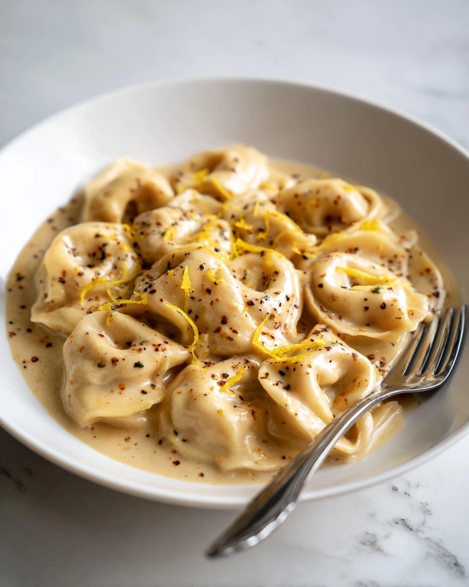 Creamy Roast Garlic and Lemon Pasta Sauce Recipe - Serving Photo — Creamy Roast Garlic and Lemon Pasta Sauce, flavorful pasta sauce recipes, easy garlic lemon pasta, quick creamy pasta sauces, tangy lemon pasta ideas