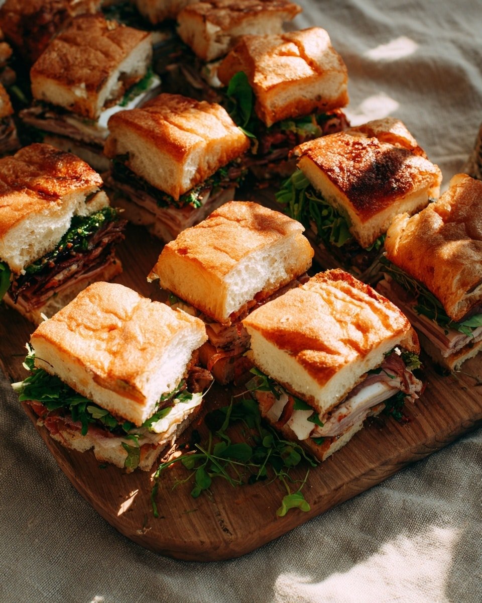 Ham, Brie & Fig Sliders Recipe - Serving Photo — Ham, Brie & Fig Sliders, Ham Brie & Fig Sliders, Easy Ham Brie Sliders, Crowd-Pleasing Slider Recipes, Gourmet Ham Slider Appetizer