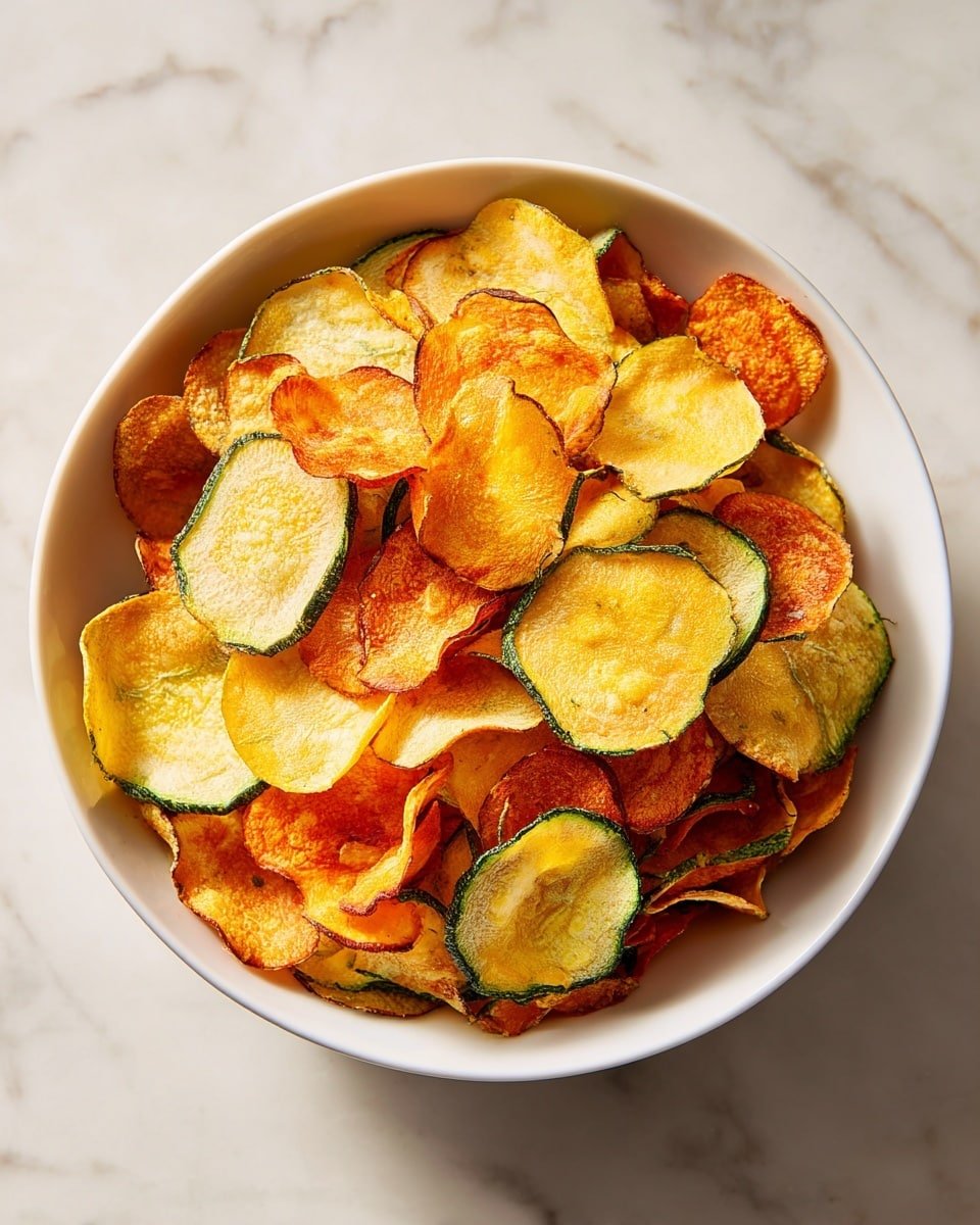 Air Fryer Veggie Chips: 5 Reasons to Love this Guilt-Free Snack Recipe - Serving Photo — Air Fryer Veggie Chips, healthy veggie chips, crispy vegetable snacks, guilt-free snack ideas, homemade vegetable chips