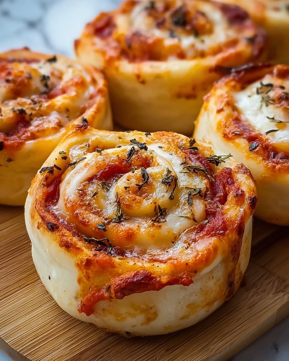 Cheesy Pizza Rolls with Optional Pepperoni and Vegetables Recipe - Serving Photo — Cheesy Pizza Rolls with Optional Pepperoni and Vegetables, pizza roll snacks, easy savory appetizer, kid-friendly party food, homemade pizza roll recipe