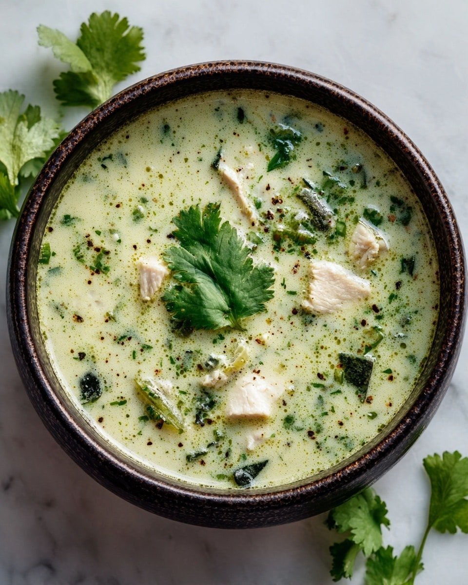 Mouthwatering Roasted Poblano Soup Recipe - Recipe Image — Mouthwatering Roasted Poblano Soup, smoky poblano pepper soup, creamy roasted poblano soup, spicy roasted poblano soup, easy poblano pepper soup