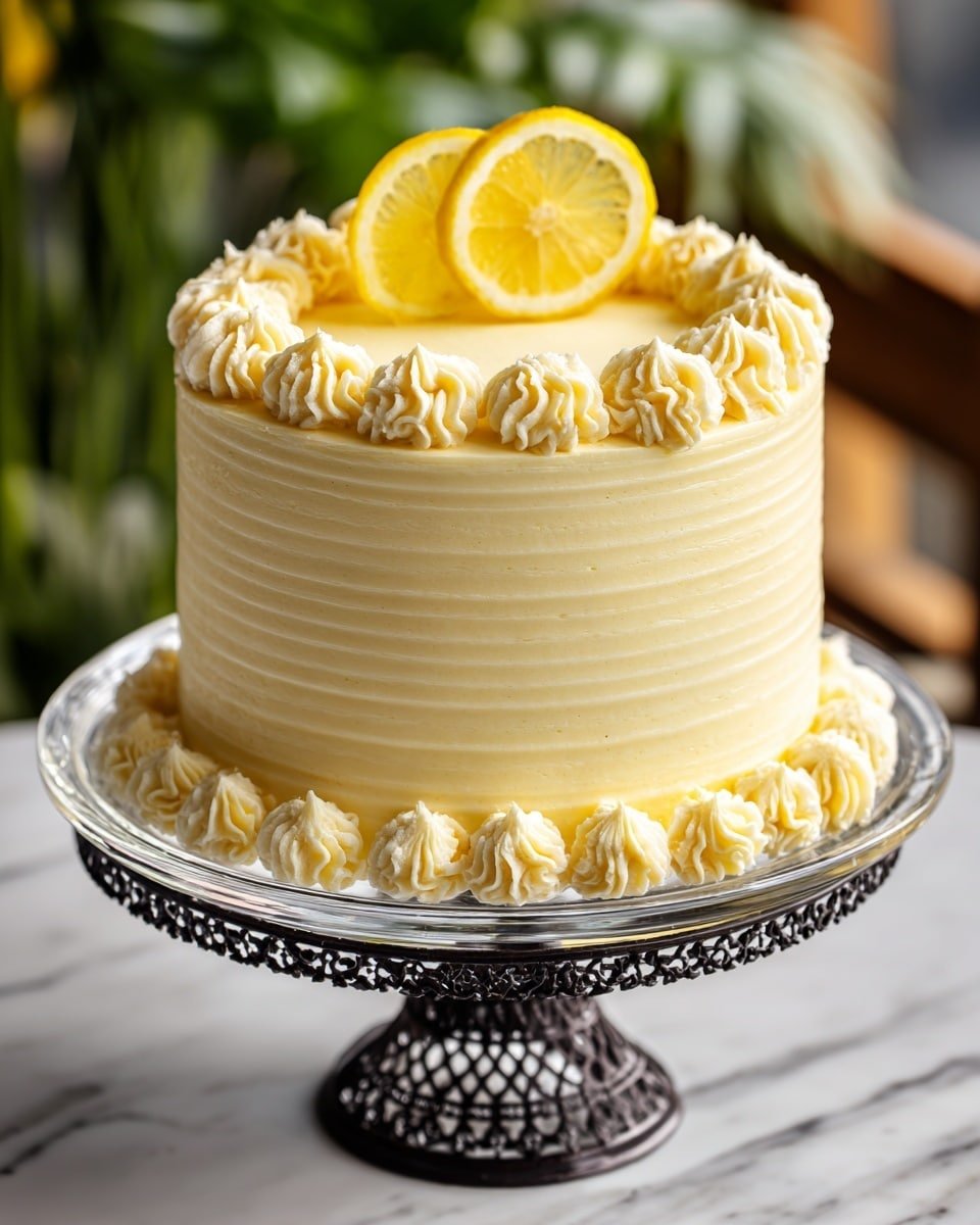 Creamy Lemon Cheesecake Cake Recipe - Ingredients Photo — Creamy Lemon Cheesecake Cake, lemon cheesecake dessert, citrus cheesecake recipe, layered lemon cake, no-bake cheesecake with lemon