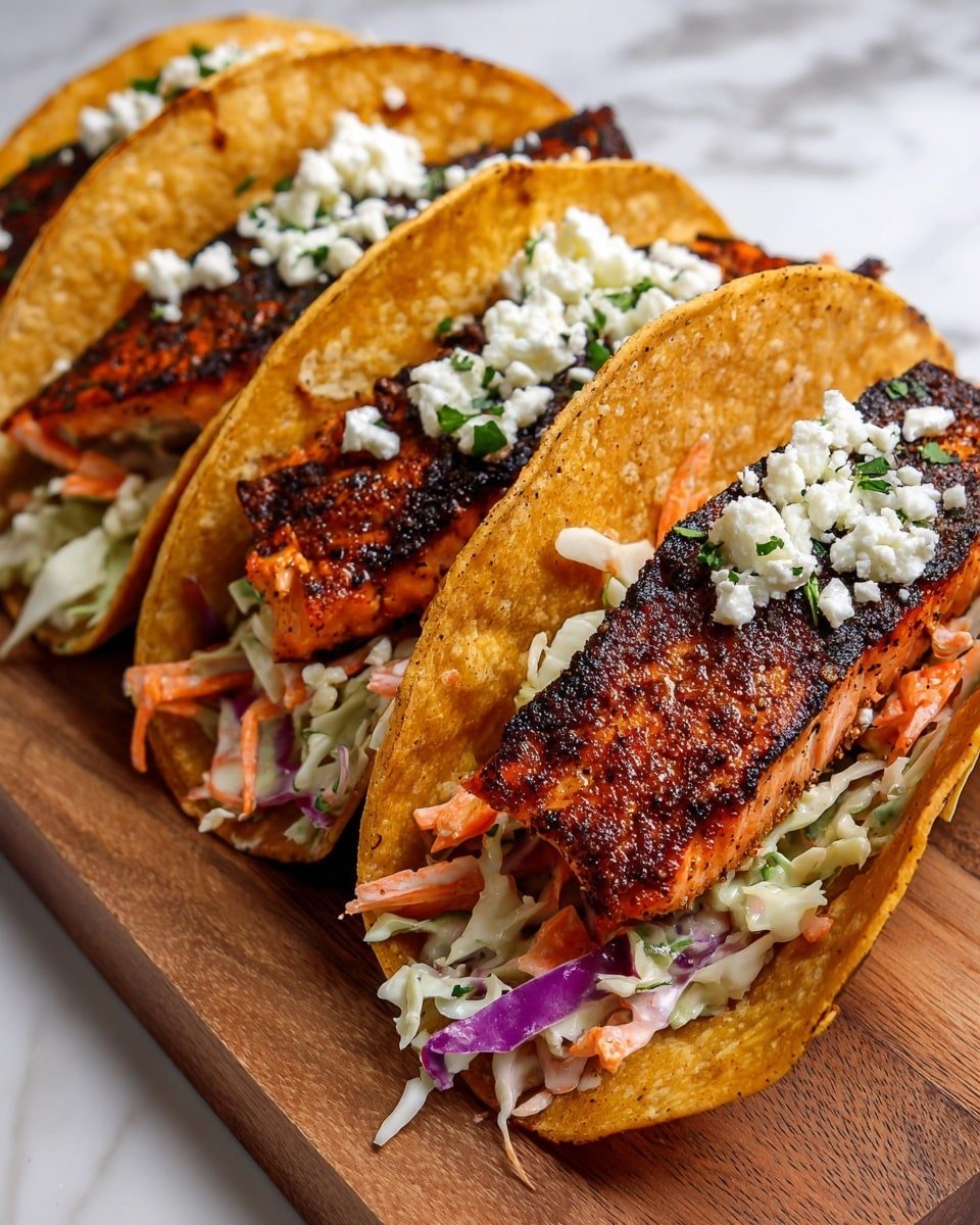 Air Fryer Salmon Tacos with Slaw Recipe - Ingredients Photo — Air Fryer Salmon Tacos with Slaw, healthy salmon tacos, easy seafood tacos, quick fish tacos, flavorful salmon recipes