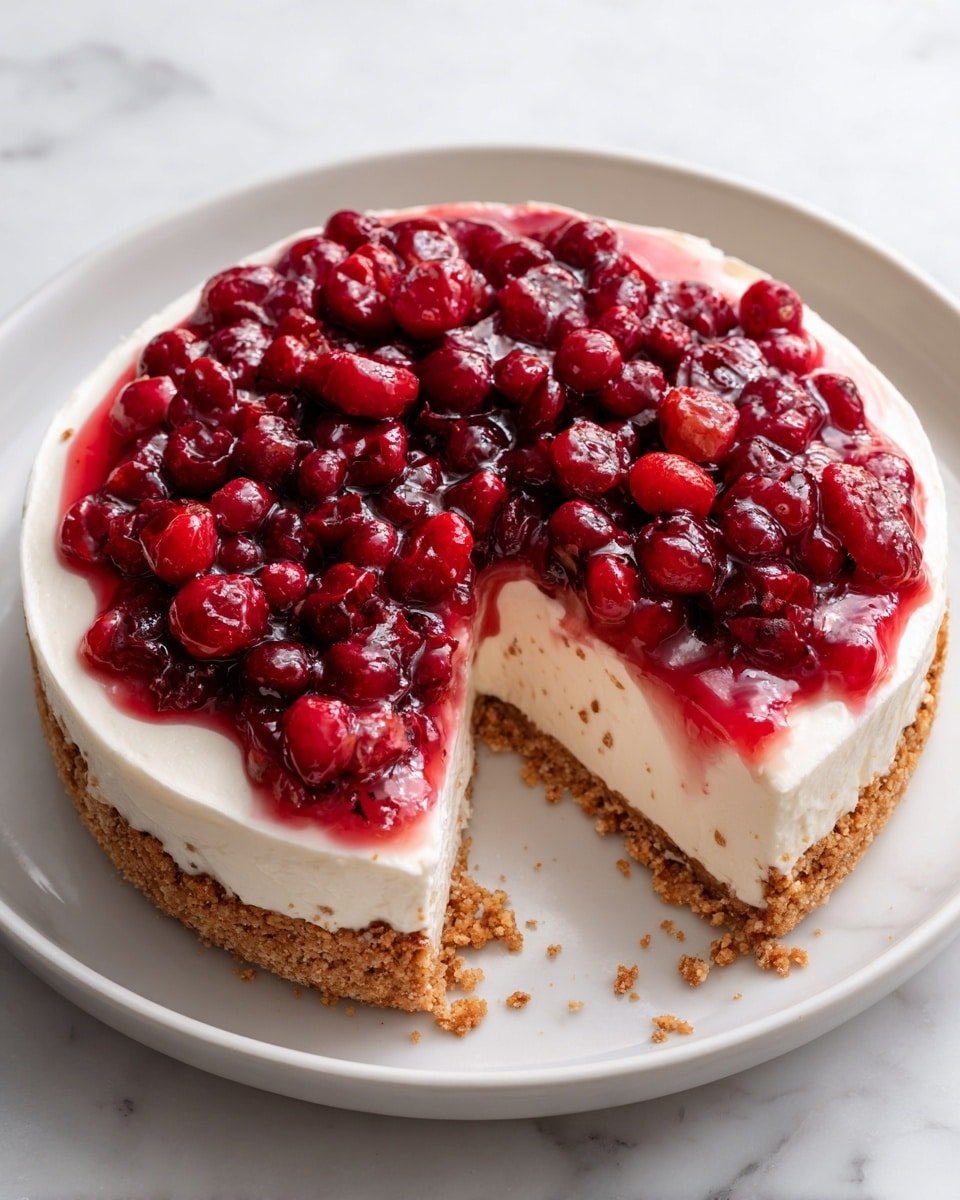 Cranberry Cheesecake Pie: A Perfect Fall Dessert for Every Occasion Recipe - Ingredients Photo — Cranberry Cheesecake Pie, fall dessert recipes, holiday dessert ideas, easy cranberry cheesecake, festive pie recipes