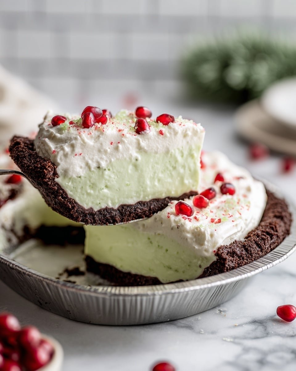No Bake Grinch Pie Recipe - Ingredients Photo — No Bake Grinch Pie, festive no bake pie, holiday green dessert, easy Christmas pie, fun holiday treat