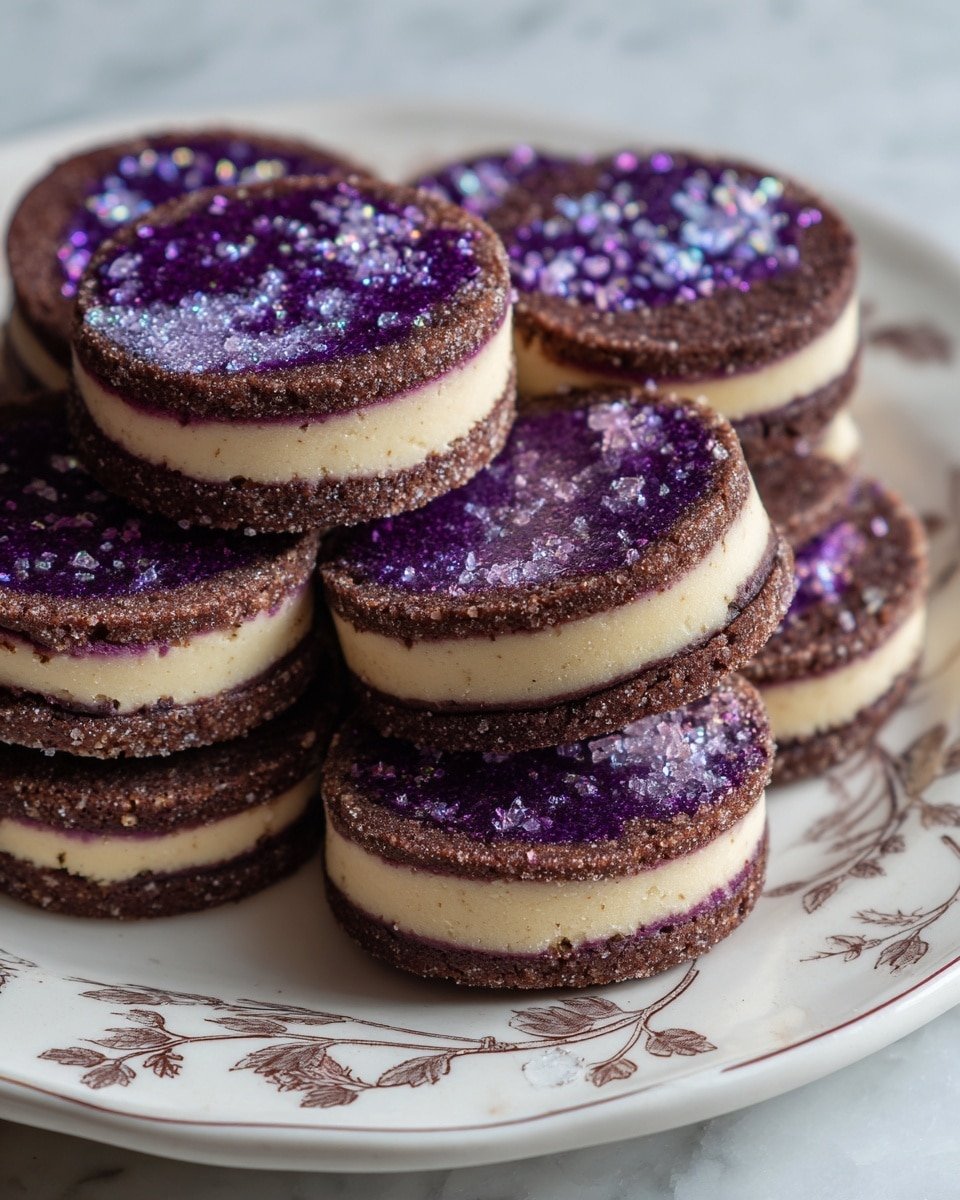 Geode Cookies Recipe - Ingredients Photo — Geode Cookies, gemstone cookies, sparkling candy crystal cookies, colorful cookie treats, easy geode cookie recipe