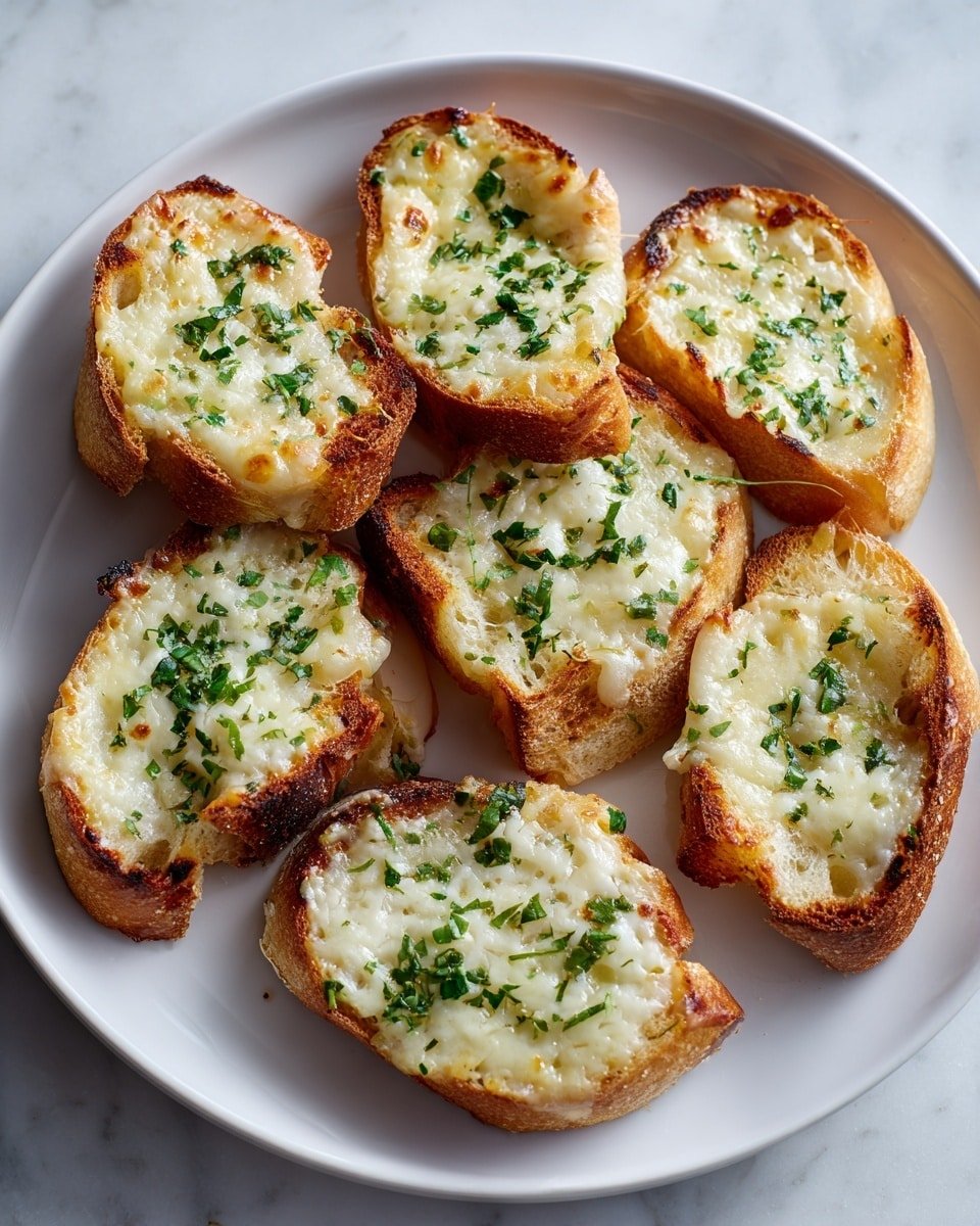 Seven pieces of small toasted bread are arranged on a white plate. Each bread has one layer of melted cheese on top that is golden and slightly browned in spots. The cheese layer looks soft and creamy with some bubbly textures. On top of the cheese, there is a scattered sprinkle of finely chopped green herbs that add a fresh color contrast. The plate sits on a white marbled surface with soft natural light coming from the side. photo taken with an iphone --ar 4:5 --v 7 — Mini Grilled Cheese Hawaiian Rolls, Hawaiian rolls sandwich ideas, cheesy Hawaiian sliders, easy party appetizers, quick grilled cheese snacks