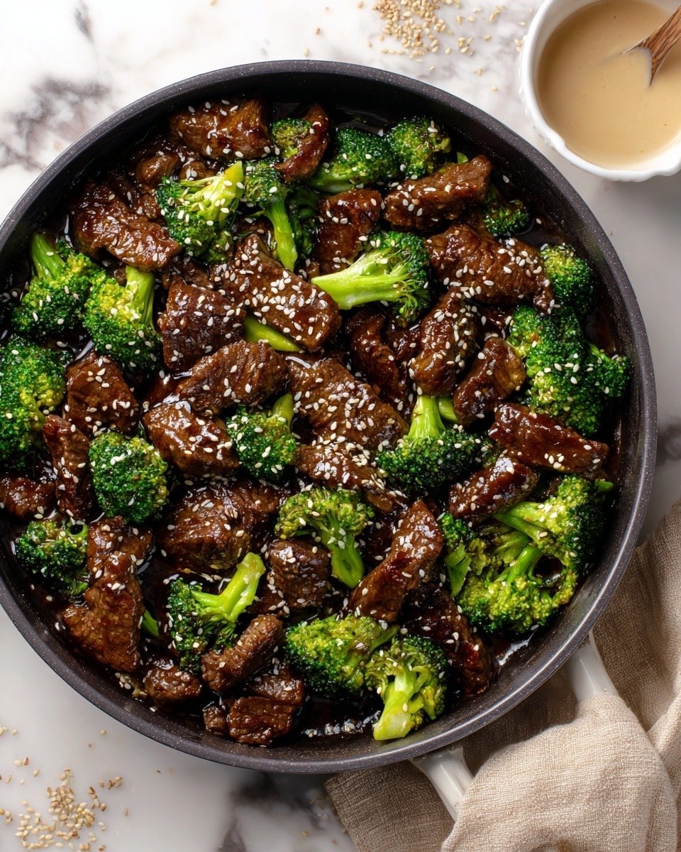 Keto Beef and Broccoli Stir-Fry Recipe - Ingredients Photo — Keto Beef and Broccoli Stir-Fry, low-carb keto stir-fry, healthy beef and broccoli recipe, easy keto dinner, quick stir-fry recipes