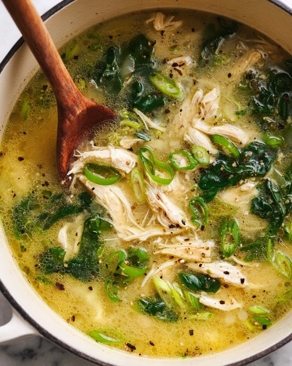 Ginger Chicken and Rice Soup | Comfort Food Recipe - Recipe Image — Ginger Chicken and Rice Soup, comforting chicken soup, easy homemade chicken soup, soothing ginger chicken meal, warm rice soup