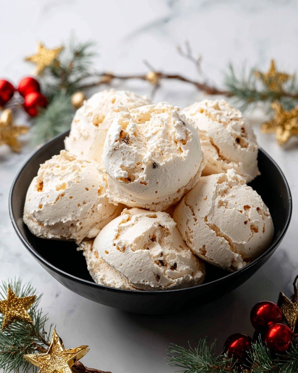 Icelandic Christmas Cookies “Marens-Kornflexkökur” Recipe - Recipe Image — Icelandic Christmas Cookies “Marens-Kornflexkökur” , Nordic holiday cookies, meringue cookies with chocolate and corn flakes, festive Icelandic treats, easy Christmas cookie recipes