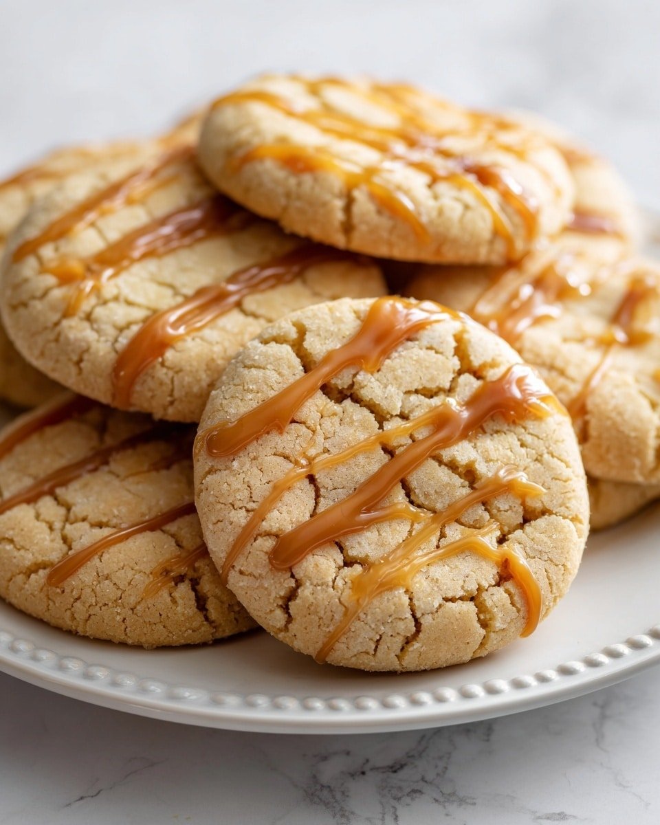 Maple Brown Sugar Cookies with Maple Glaze Recipe - Serving Photo — Maple Brown Sugar Cookies with Maple Glaze, fall cookies with maple syrup, soft chewy brown sugar cookies, homemade maple glazed cookies, easy autumn dessert