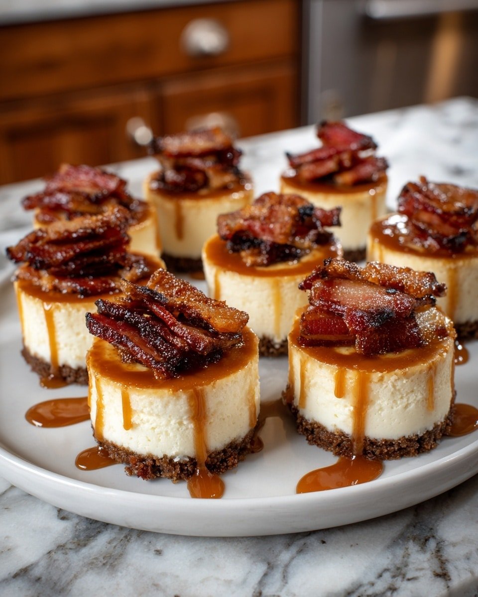 Indulgent Spicy Maple Bacon Cheesecake Bites Recipe - Ingredients Photo — Indulgent Spicy Maple Bacon Cheesecake Bites, spicy bacon cheesecake bites, maple bacon appetizer, sweet spicy savory snack, bite-sized bacon cheesecake