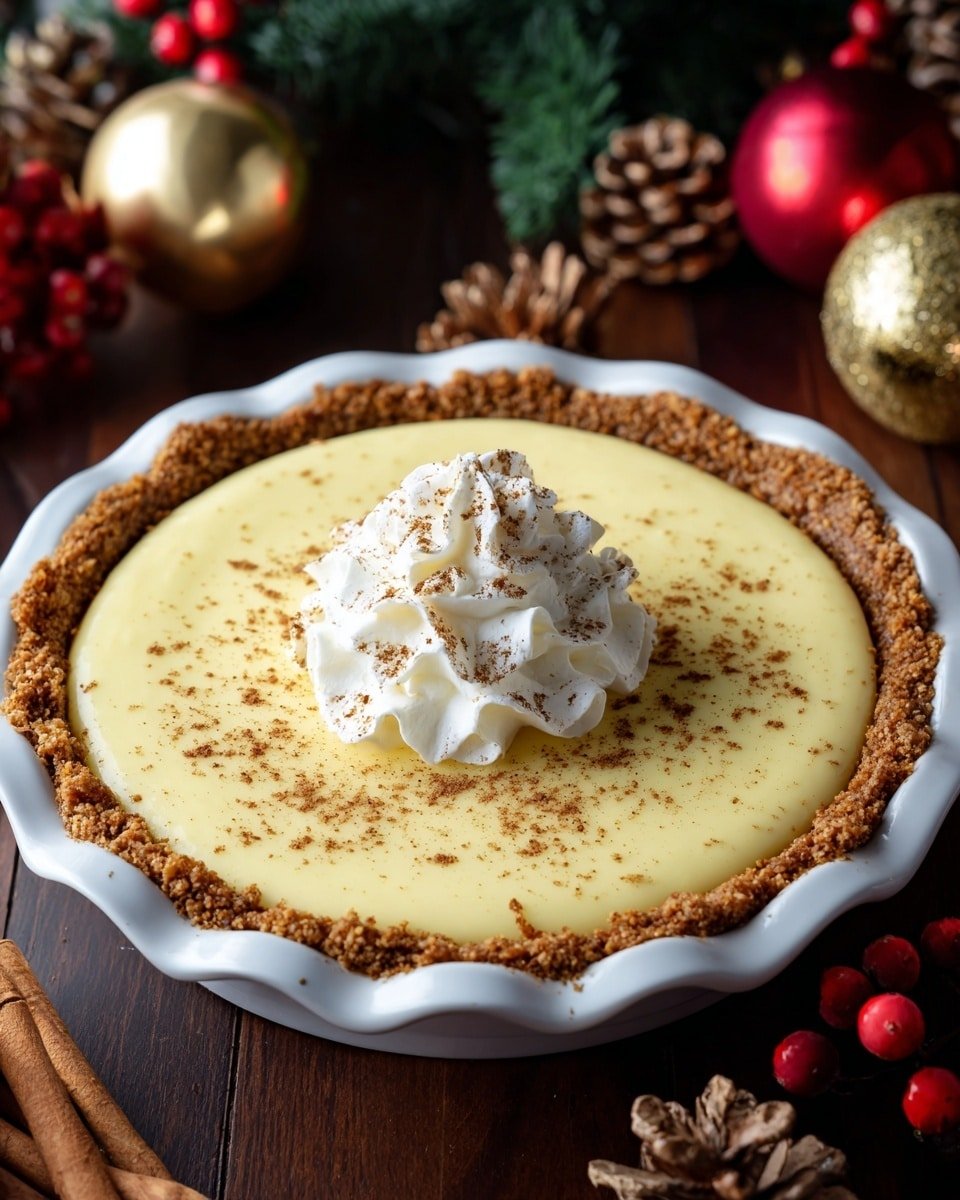 Christmas Eve Cinnamon-Vanilla Creamy Custard Pie Recipe - Ingredients Photo — Christmas Eve Cinnamon-Vanilla Creamy Custard Pie, holiday custard pie with cinnamon and vanilla, festive creamy custard dessert, easy holiday pie recipe, seasonal Christmas dessert