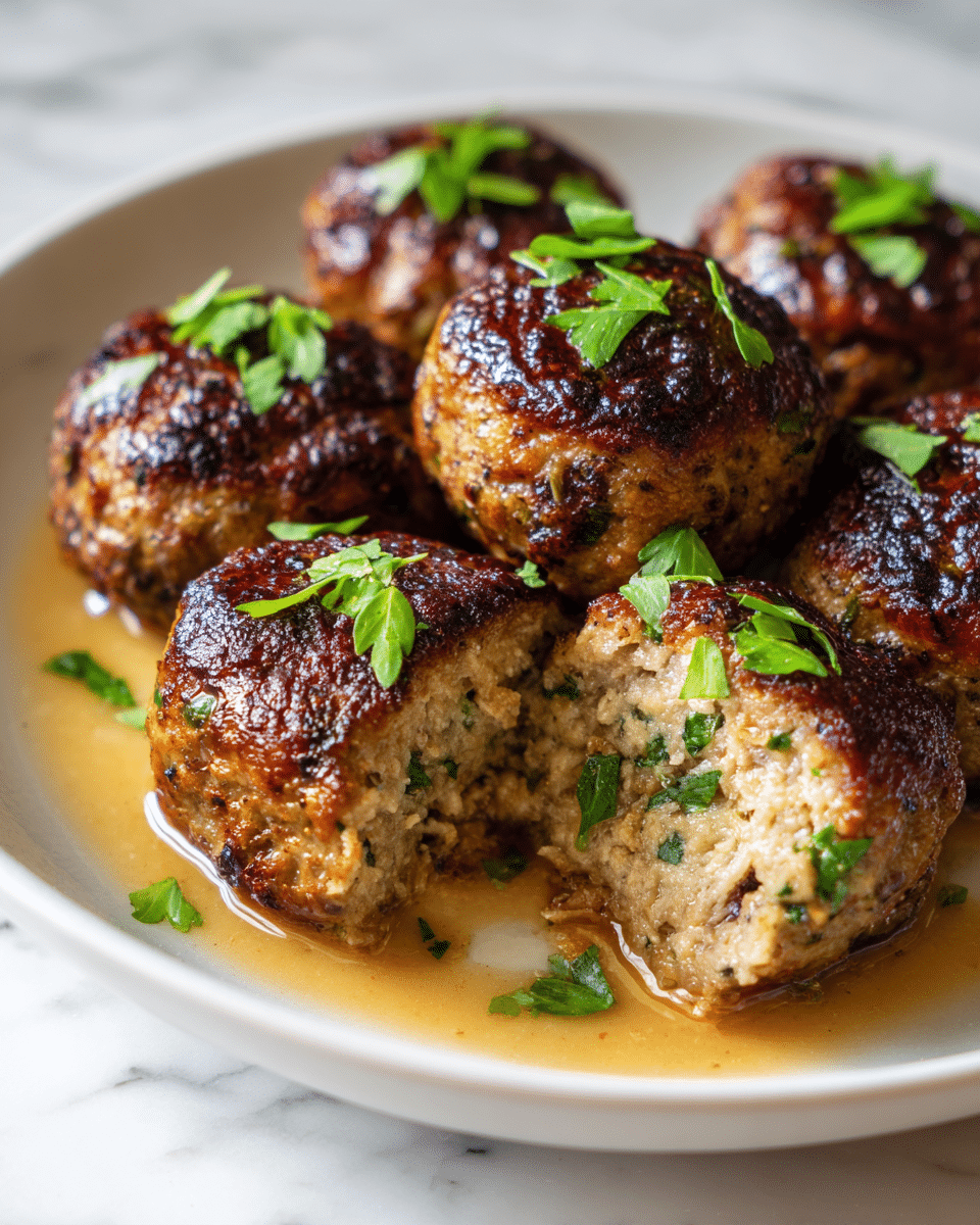 Spinach Garlic Meatballs Recipe Everyone Will Love Recipe - Recipe Image — Spinach Garlic Meatballs, healthy spinach meatballs, garlic meatball recipe, cheesy spinach meatballs, easy dinner meatballs