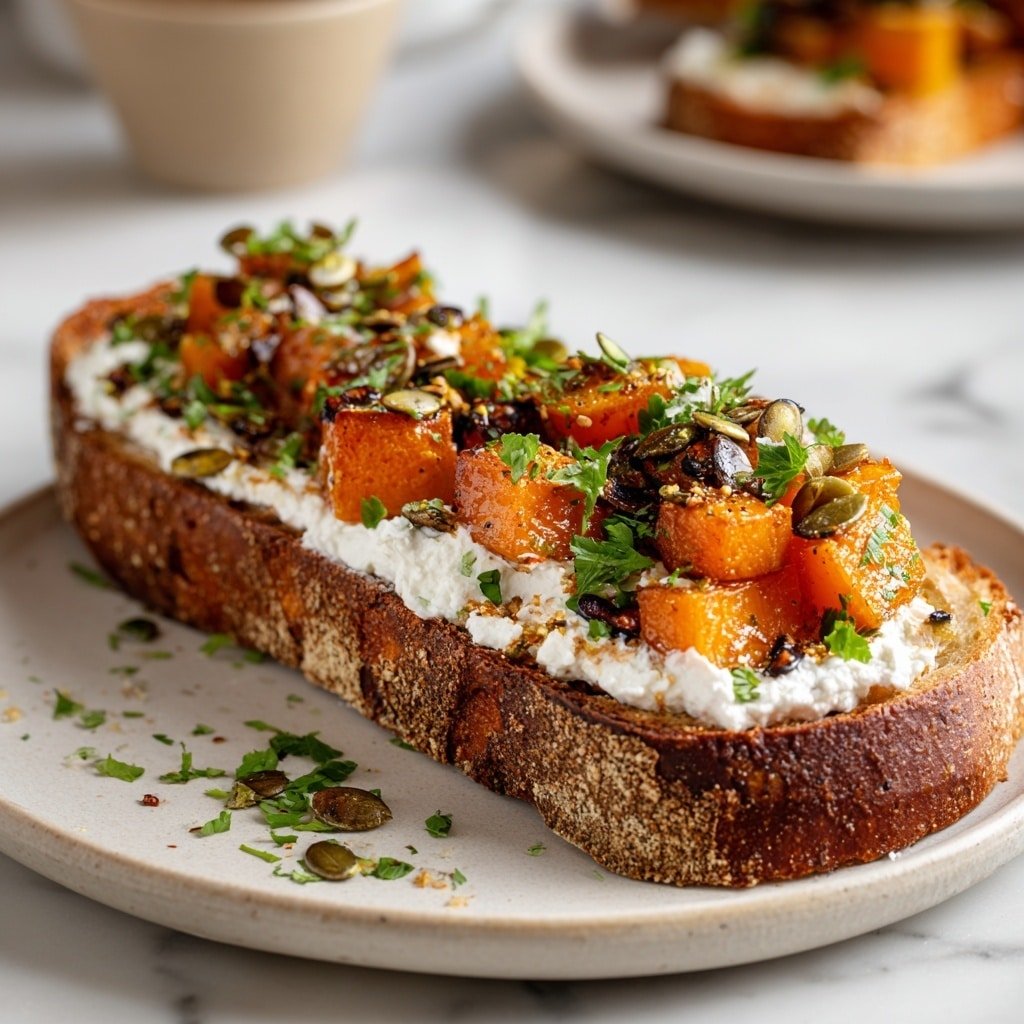 Honey Carrots on Toast with Cottage Cheese and Pumpkin Seeds Recipe - Recipe Image — Honey Carrots on Toast with Cottage Cheese and Pumpkin Seeds, savory sweet carrot toast, healthy brunch recipes, easy vegetable toast ideas, nutritious quick snacks