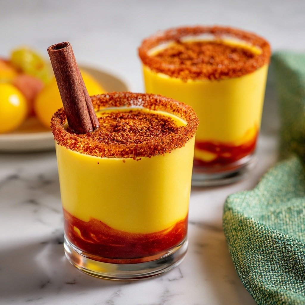 Non-Alcoholic Mangonada Recipe - Recipe Image — Non-Alcoholic Mangonada, Mango Mocktail, Fruit-forward Refreshing Drink, Mango and Chamoy Drink, Spicy Mango Beverage