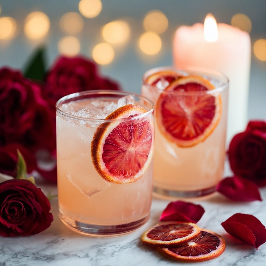 Citrus Rose Spritzer Recipe - Recipe Image — Citrus Rose Spritzer, citrus spritzer, floral cocktail, refreshing summer drinks, easy sparkling beverage