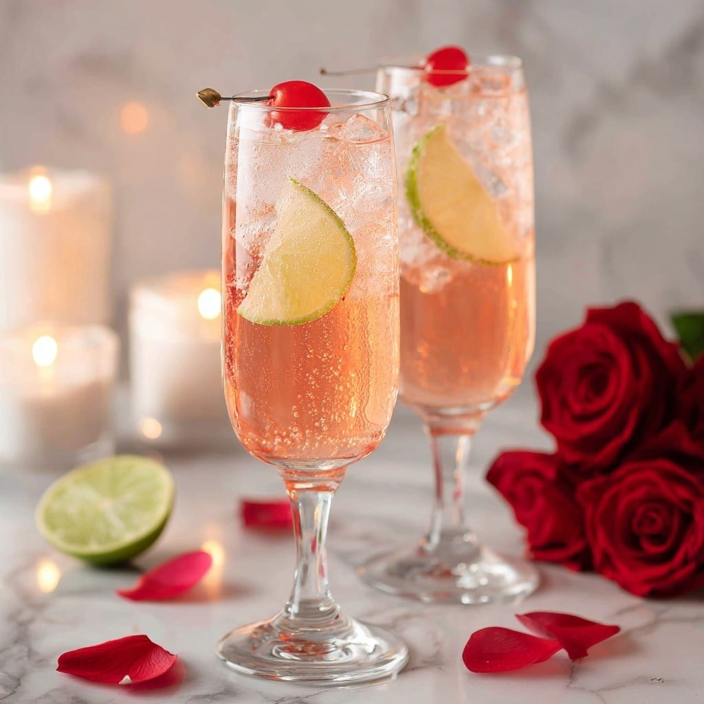 Cherry Lime Sparkler Recipe - Recipe Image — Cherry Lime Sparkler, Cherry Lime Sparkler drink, refreshing cherry lime beverage, fizzy summer drinks, easy sparkling cherry lime