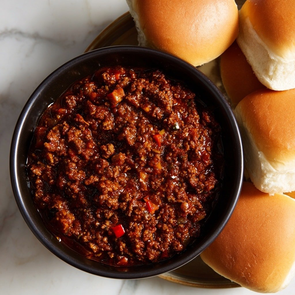 Crockpot Sloppy Joes Recipe - Recipe Image — Crockpot Sloppy Joes, Slow Cooker Sloppy Joes, Easy Sloppy Joes, hearty ground beef sandwiches, comforting dinner ideas
